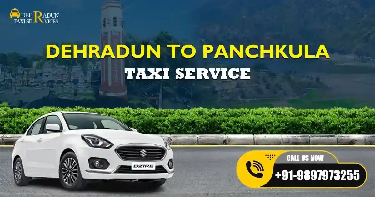 Dehradun to Panchkula Taxi Service